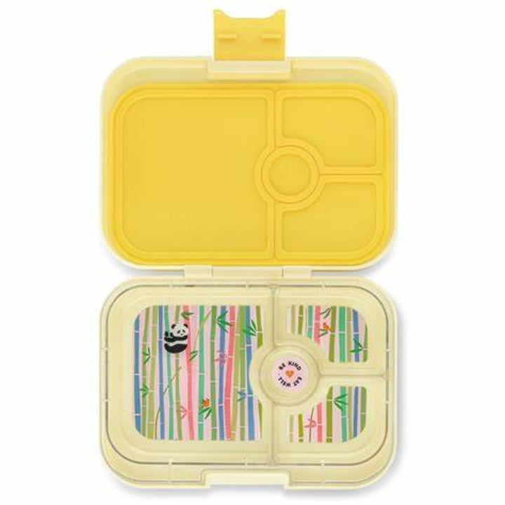 Yumbox Panino 4 Compartment Sunburst Yellow (Panda Tray)