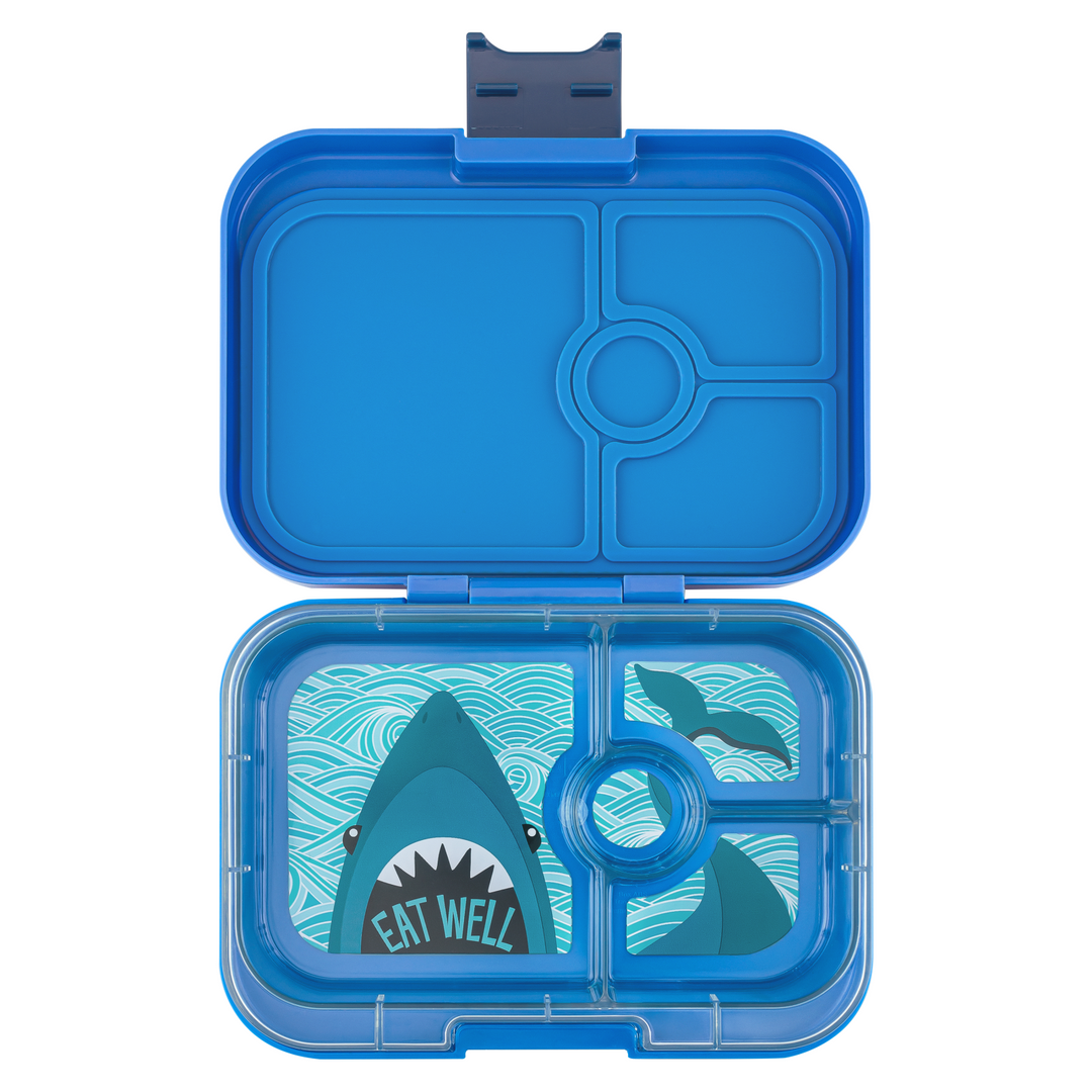 Yumbox Panino 4 Compartment Surf Blue Shark
