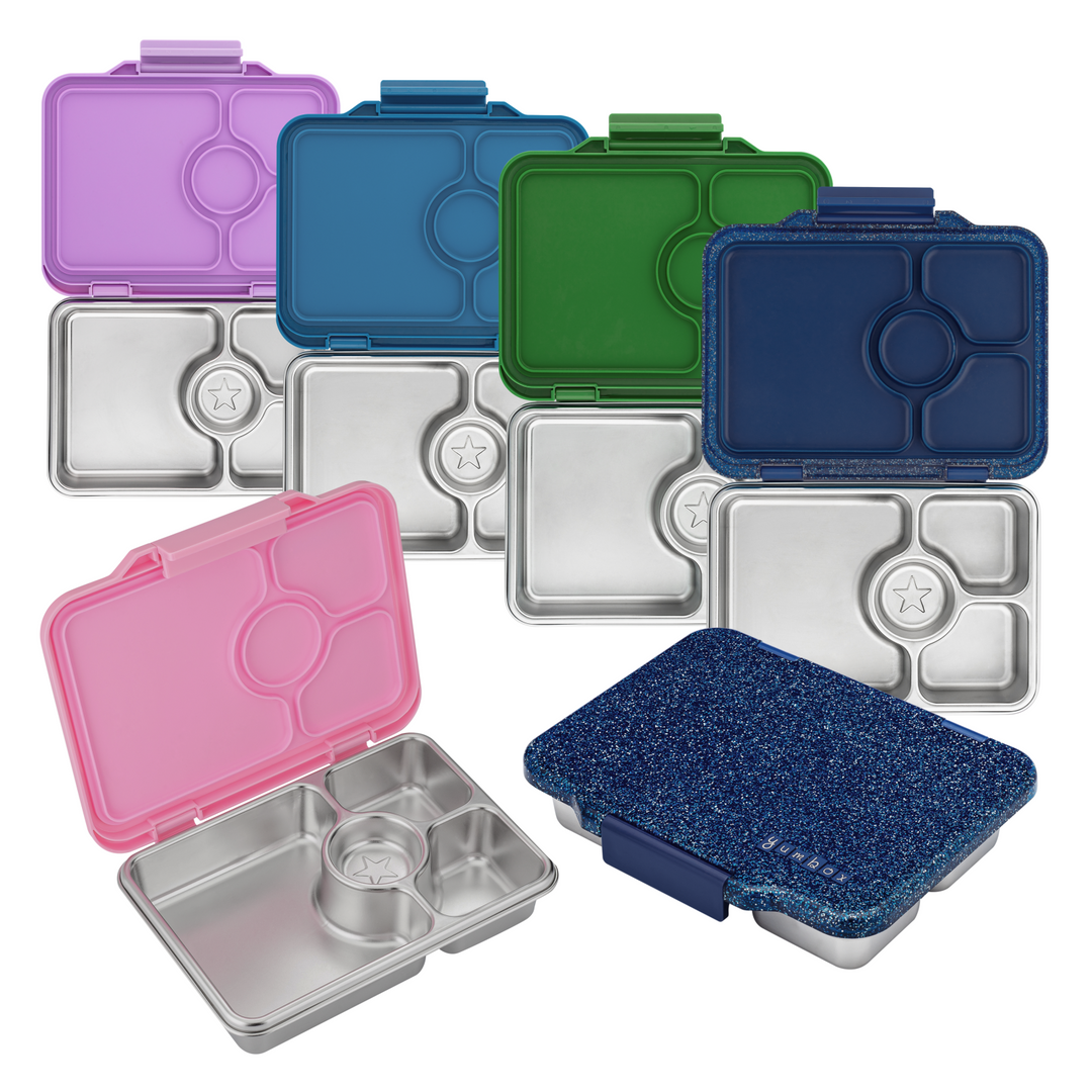 Yumbox Pret Stainless Steel Bennto Box 4 Compartment