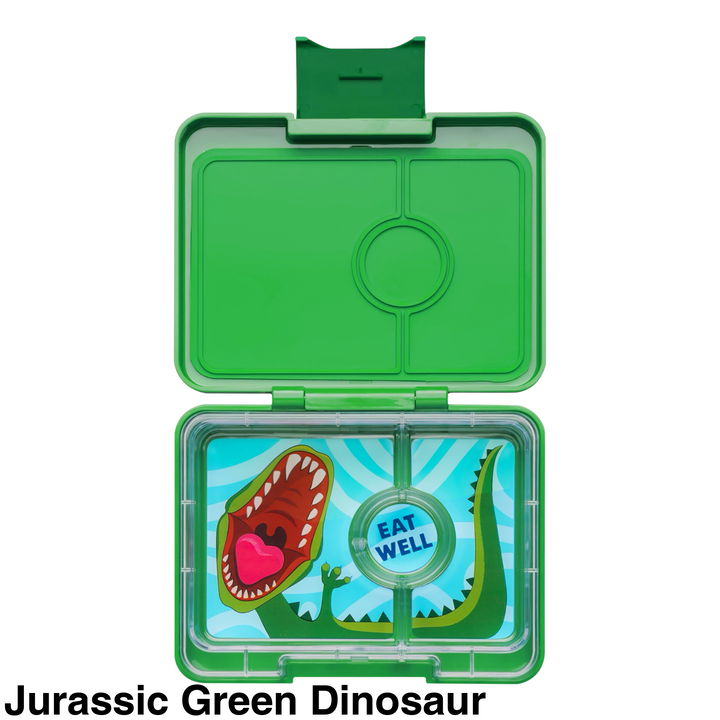 Yumbox Snack Jurassic Green Dinosaur