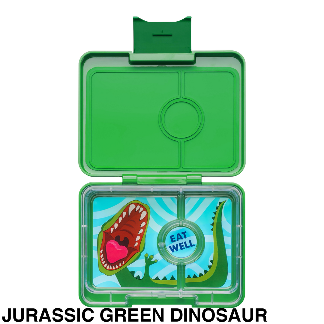 Yumbox Snack Jurassic Green Dinosaur