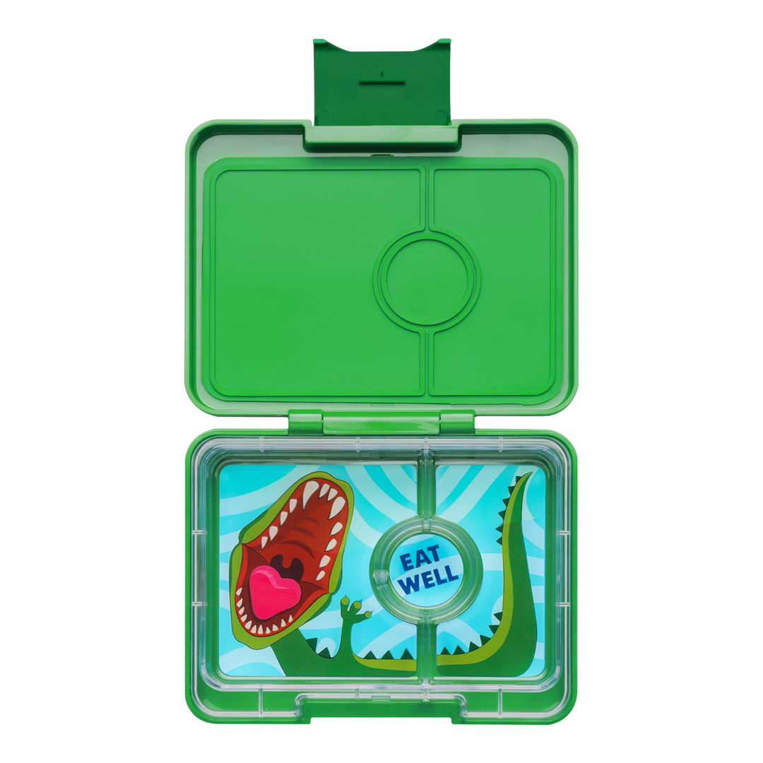 Yumbox Snack Jurassic Green Dinosaur