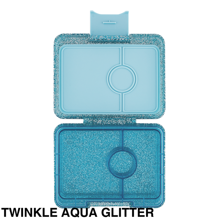 Yumbox Snack Twinkle Aqua Glitter
