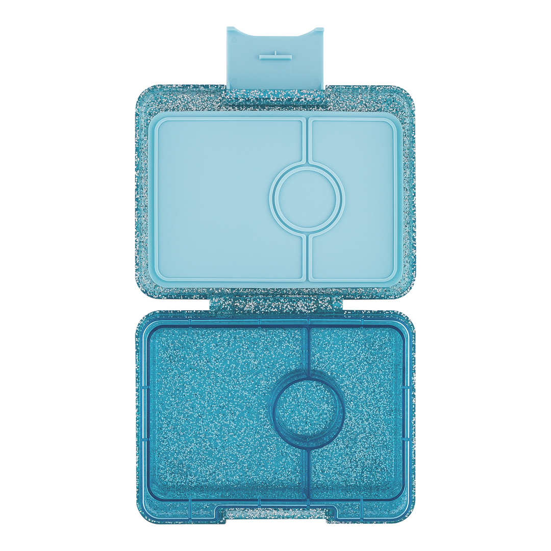 Yumbox Snack Twinkle Aqua Glitter