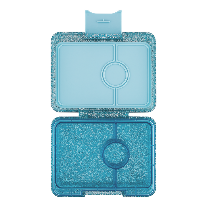 Yumbox Snack Twinkle Aqua Glitter