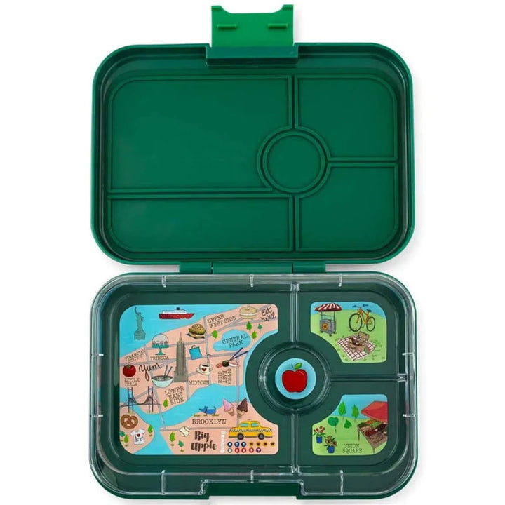 Yumbox Tapas 4 Compartment Greenwich Green (Nyc Tray)