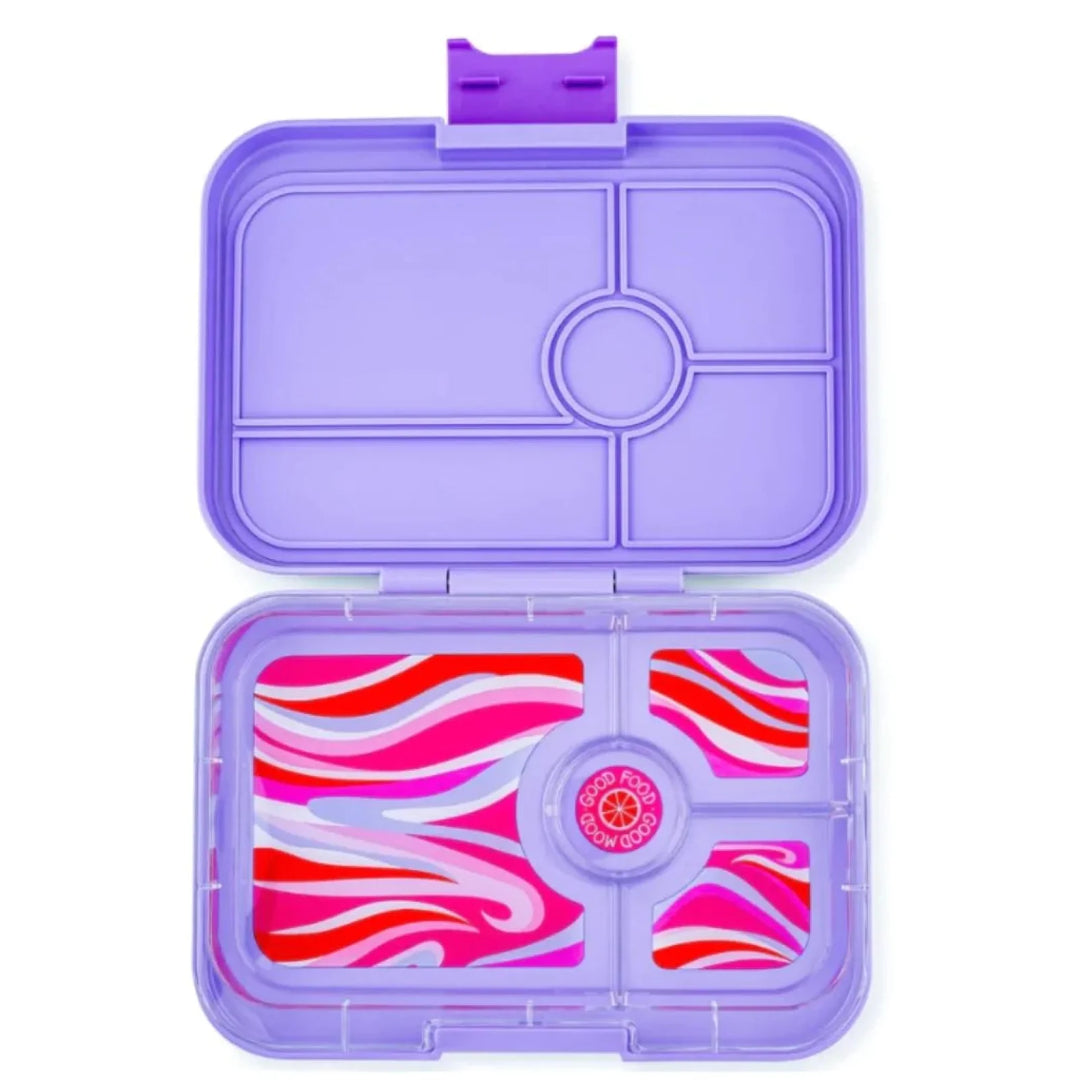 Yumbox Tapas 4 Compartment Ibiza Purple (Groovy Tray)