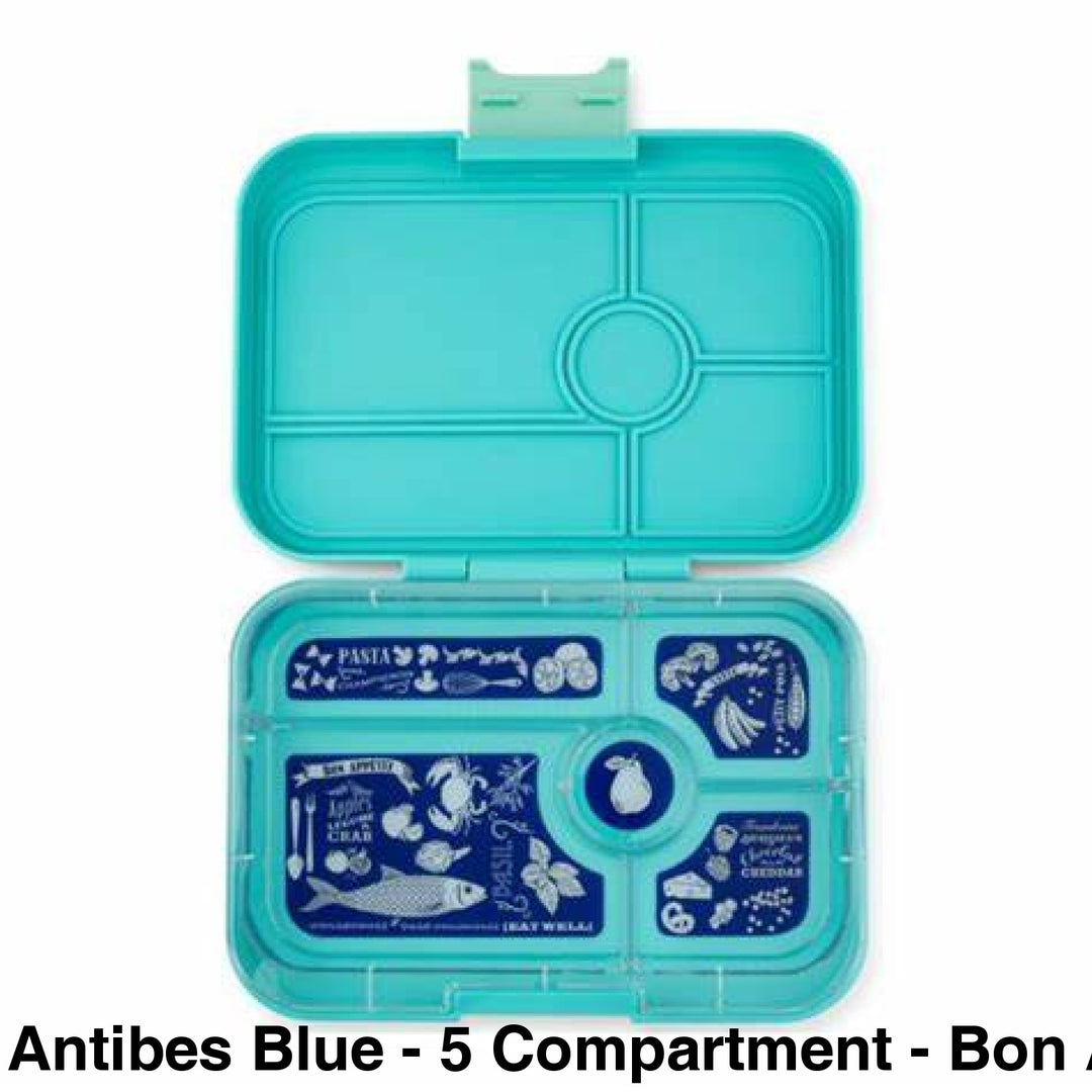 Yumbox Tapas Antibes Blue - 5 Compartment Bon Appetit Tray