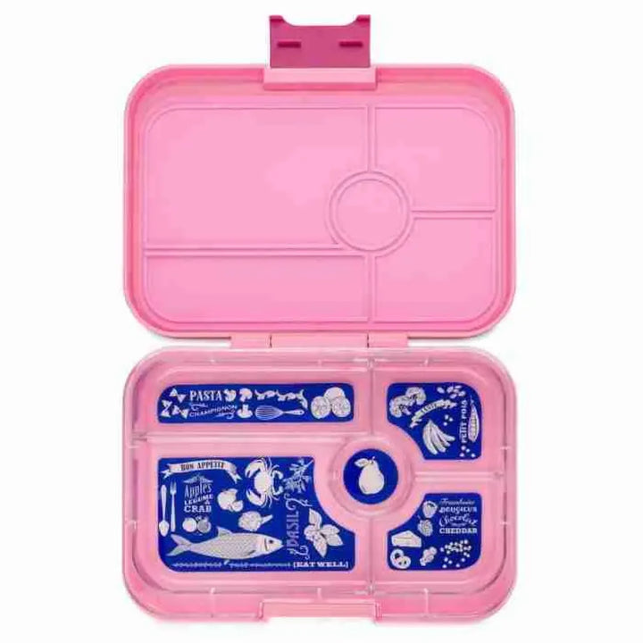 Yumbox Tapas Capri Pink - 5 Compartment Bon Appetit Tray
