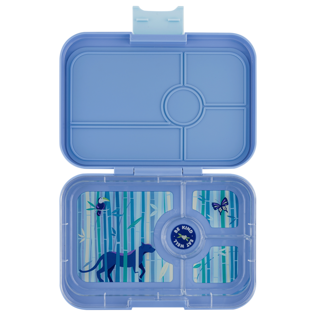 Yumbox Tapas Hazy Blue - 4 Compartment - Panther Tray