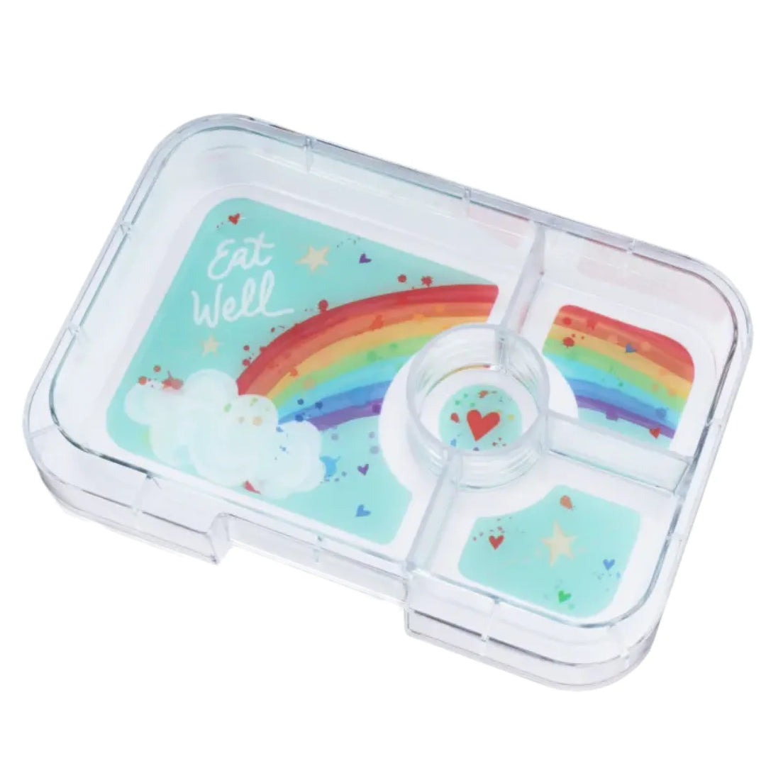 Yumbox Tapas Interchangeable Tray Rainbow - 4 Compartment