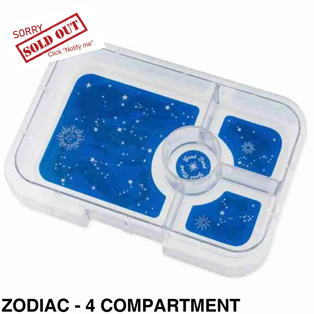 Yumbox Tapas Interchangeable Tray Zodiac - 4 Compartment