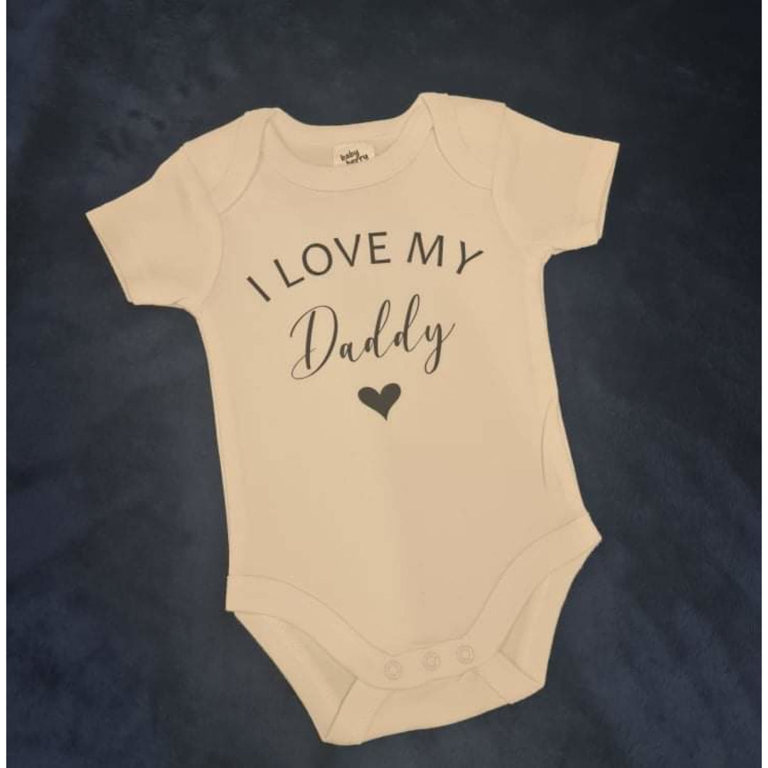 I Love My Daddy Onesie/t-Shirt